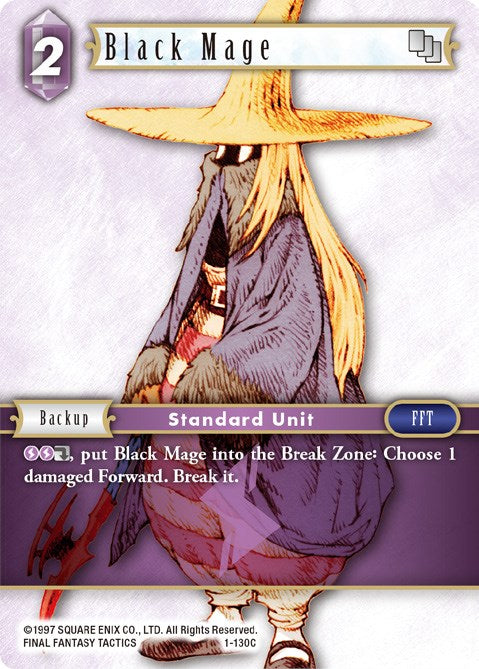 Black Mage (Female Unit) [Opus I] | Odin's Place