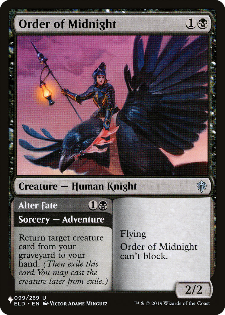 Order of Midnight [The List] | Odin's Place