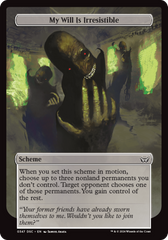 My Will Is Irresistible (Full Art) [Duskmourn: Archenemy] | Odin's Place
