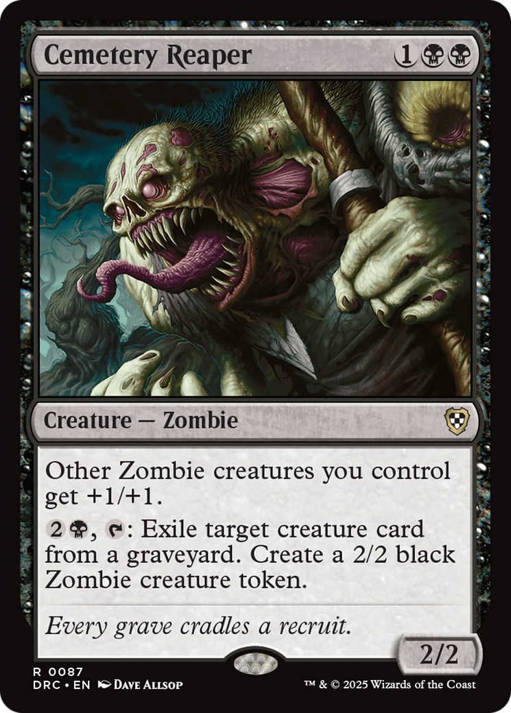 Cemetery Reaper [Aetherdrift Commander] | Odin's Place