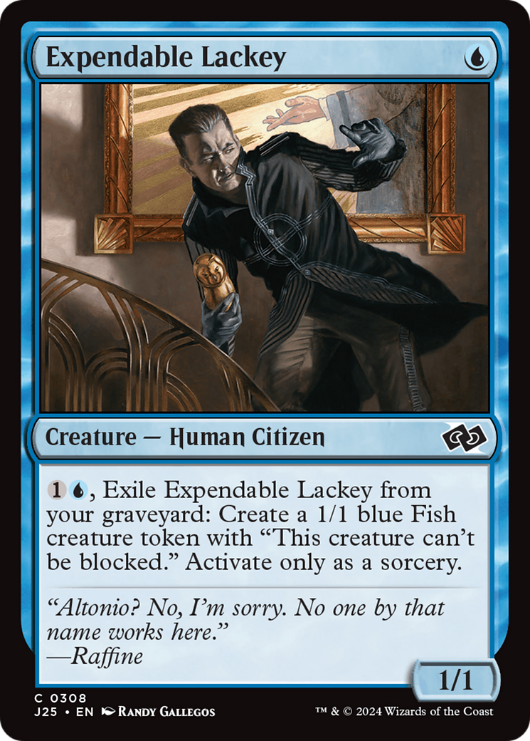 Expendable Lackey [Foundations Jumpstart] | Odin's Place