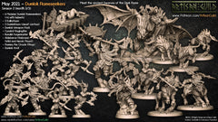 Dragon's Lair Printed Mini: Dumlok Flameseekers Set | Odin's Place