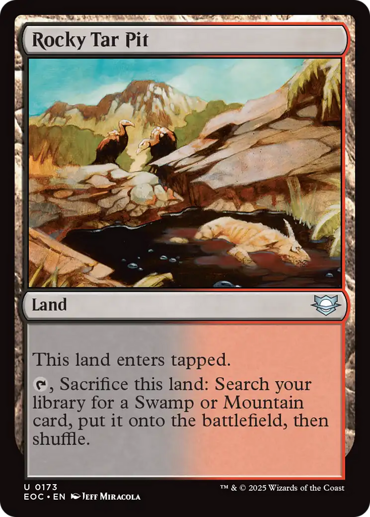 Rocky Tar Pit [Edge of Eternities Commander] | Odin's Place
