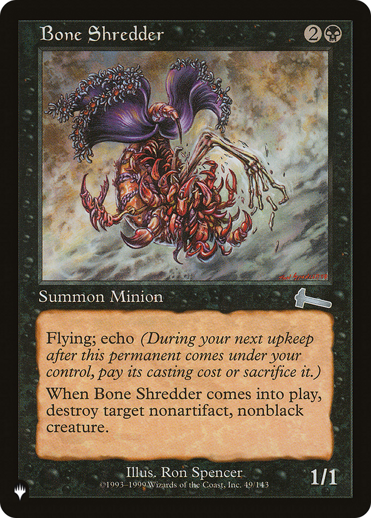 Bone Shredder [The List] | Odin's Place