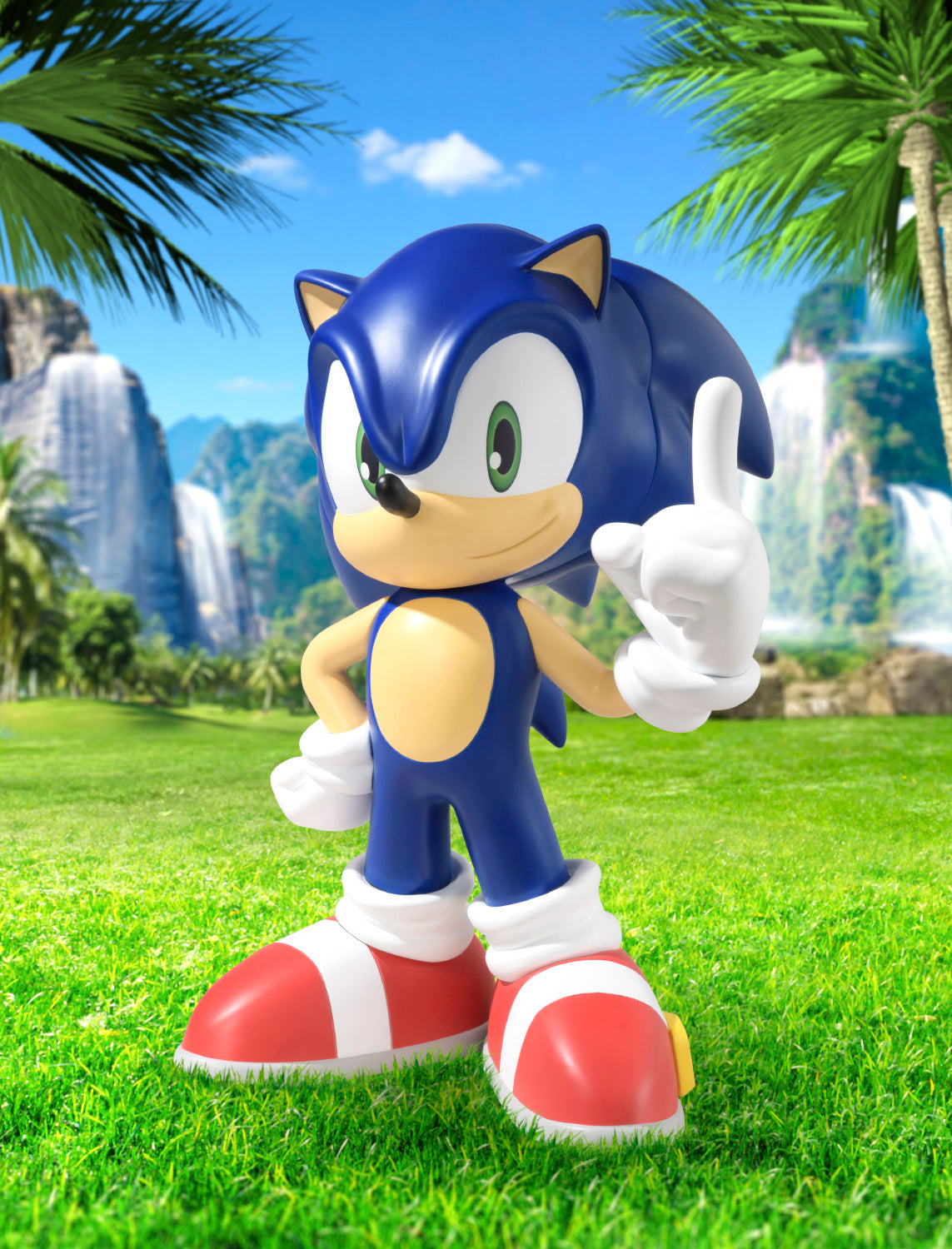 Good Smile Company Sonic the Hedgehog Soft Vinyl Figure | Odin's Place
