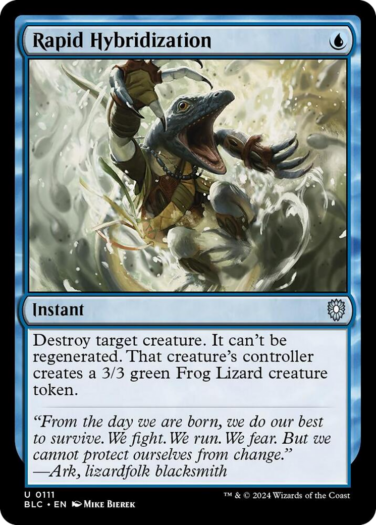 Rapid Hybridization [Bloomburrow Commander] | Odin's Place