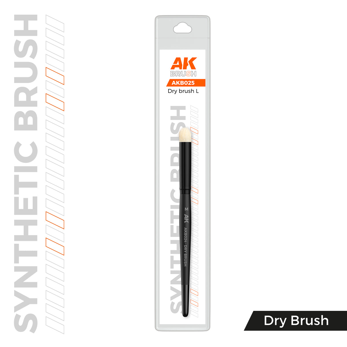 AK Interactive Synthetic Dry Brush - L | Odin's Place