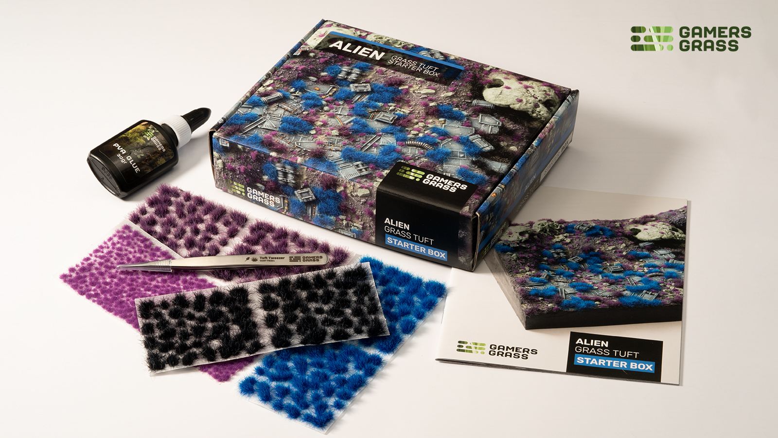 Gamers Grass Alien Basing Tufts, Assorted Styles | Odin's Place