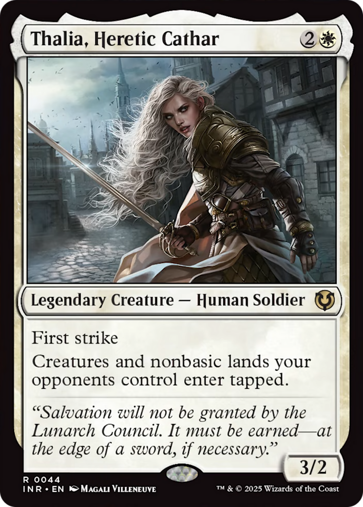 Thalia, Heretic Cathar [Innistrad Remastered] | Odin's Place