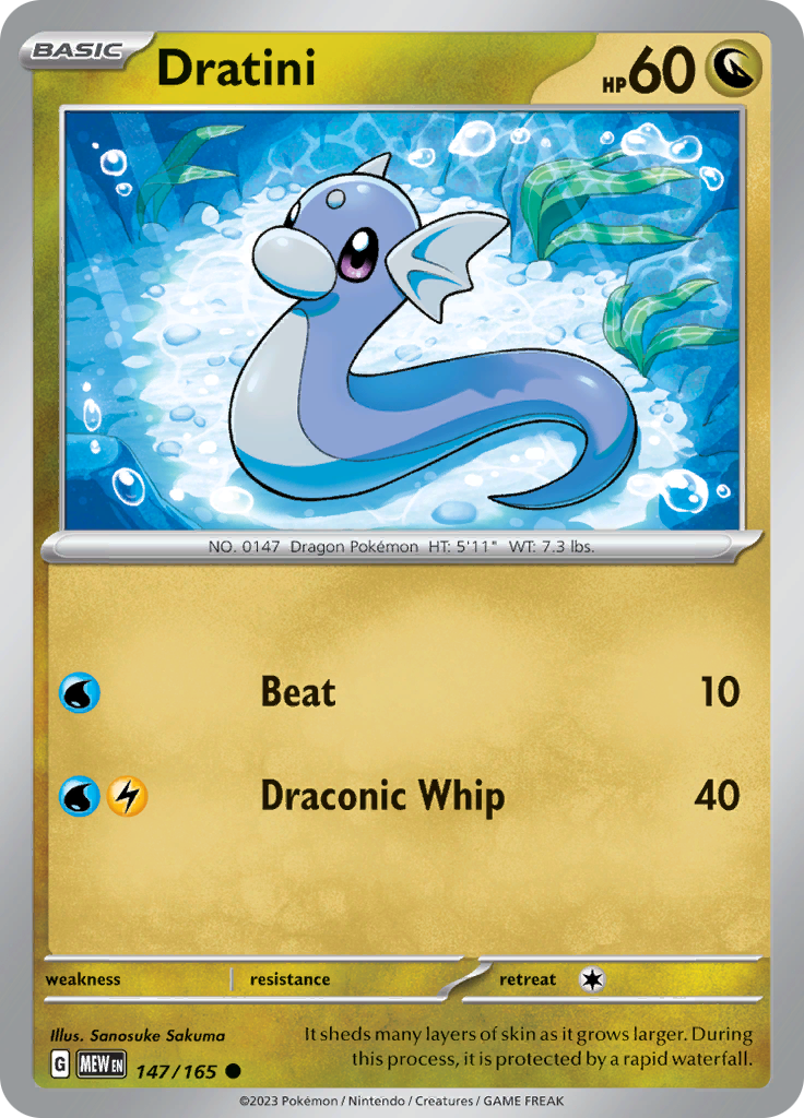 Dratini (147/165) [Scarlet & Violet 151] | Odin's Place