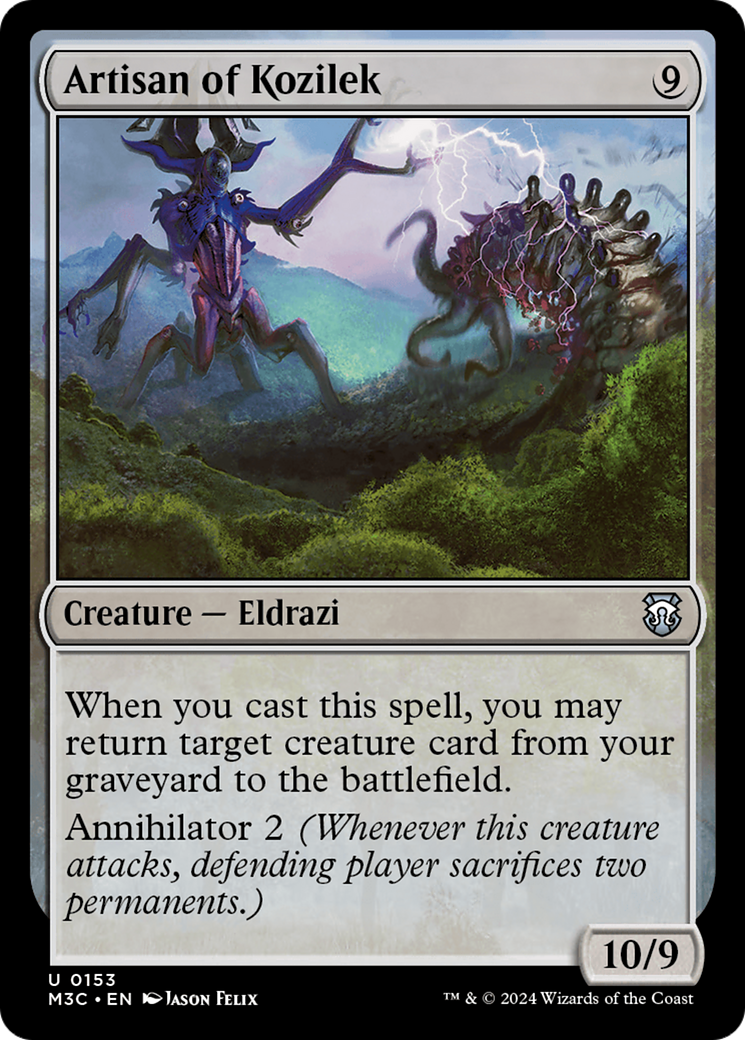 Artisan of Kozilek (Ripple Foil) [Modern Horizons 3 Commander] | Odin's Place
