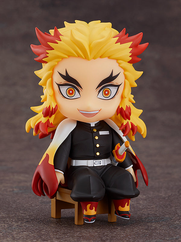 Good Smile Company Demon Slayer: Kimetsu no Yaiba Series Kyojuro Rengoku Nendoroid Swacchao! Doll | Odin's Place