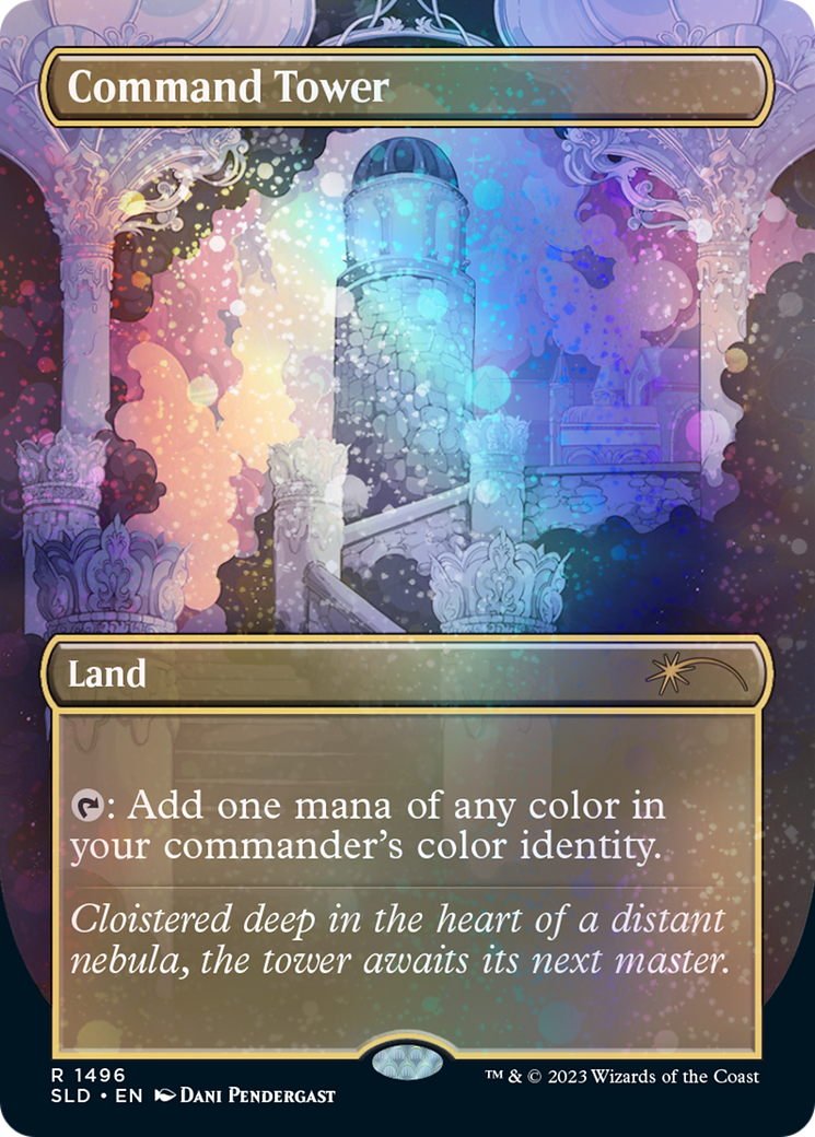 Command Tower (1697) (Rainbow Foil) [Secret Lair: Sheldon's Spellbook] | Odin's Place