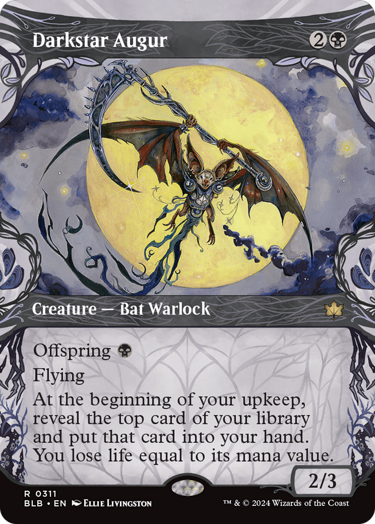 Darkstar Augur (Showcase) [Bloomburrow] | Odin's Place