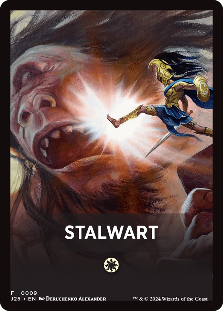 Stalwart Theme Card [Foundations Jumpstart Front Cards] | Odin's Place