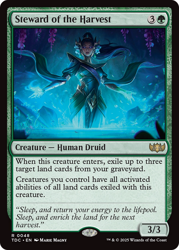 Steward of the Harvest [Tarkir: Dragonstorm Commander] | Odin's Place