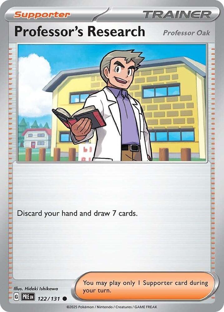 Professor's Research (122/131) [Professor Oak] [Scarlet & Violet: Prismatic Evolutions] | Odin's Place