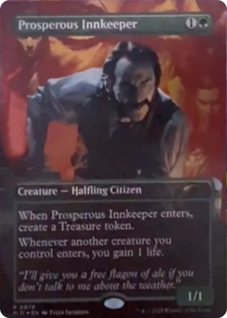 Prosperous Innkeeper (Rainbow Foil) [Secret Lair Drop Series] | Odin's Place