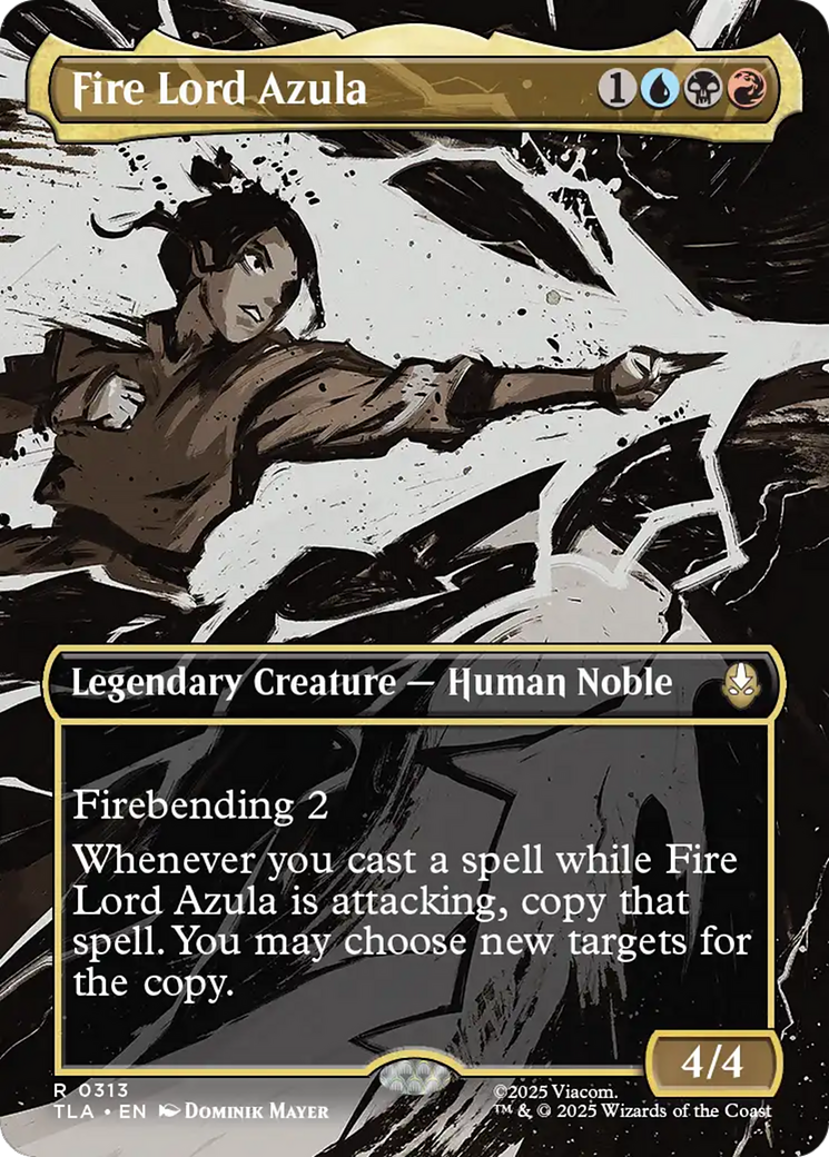 Fire Lord Azula (0313) (Borderless) [Avatar: The Last Airbender] | Odin's Place