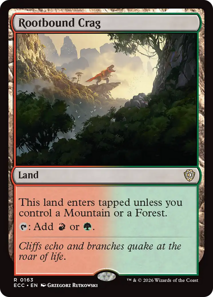Rootbound Crag [Lorwyn Eclipsed Commander] | Odin's Place