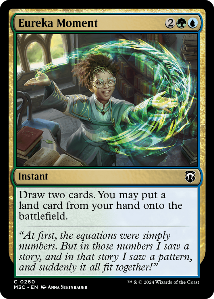 Eureka Moment (Ripple Foil) [Modern Horizons 3 Commander] | Odin's Place