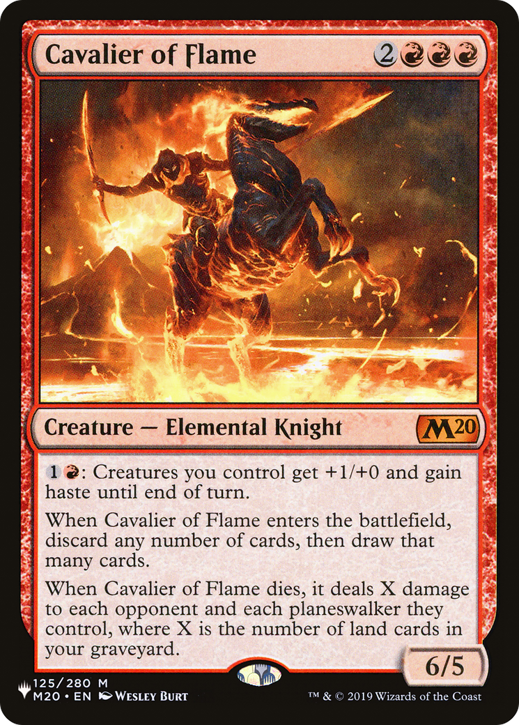 Cavalier of Flame [The List] | Odin's Place