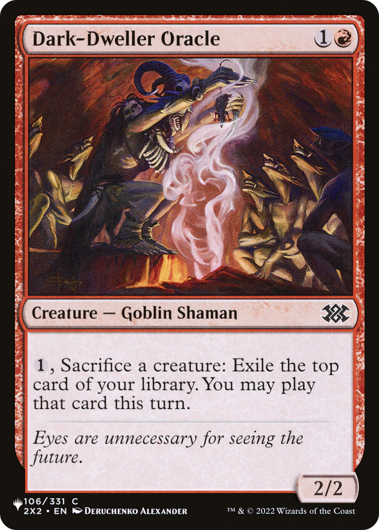 Dark-Dweller Oracle [The List] | Odin's Place