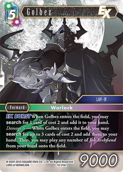 Golbez EX [Opus XIII: Crystal Radiance] | Odin's Place