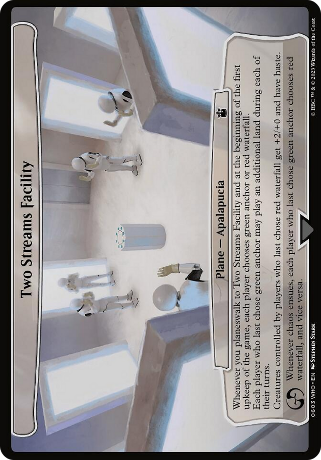 Two Streams Facility [Doctor Who] | Odin's Place