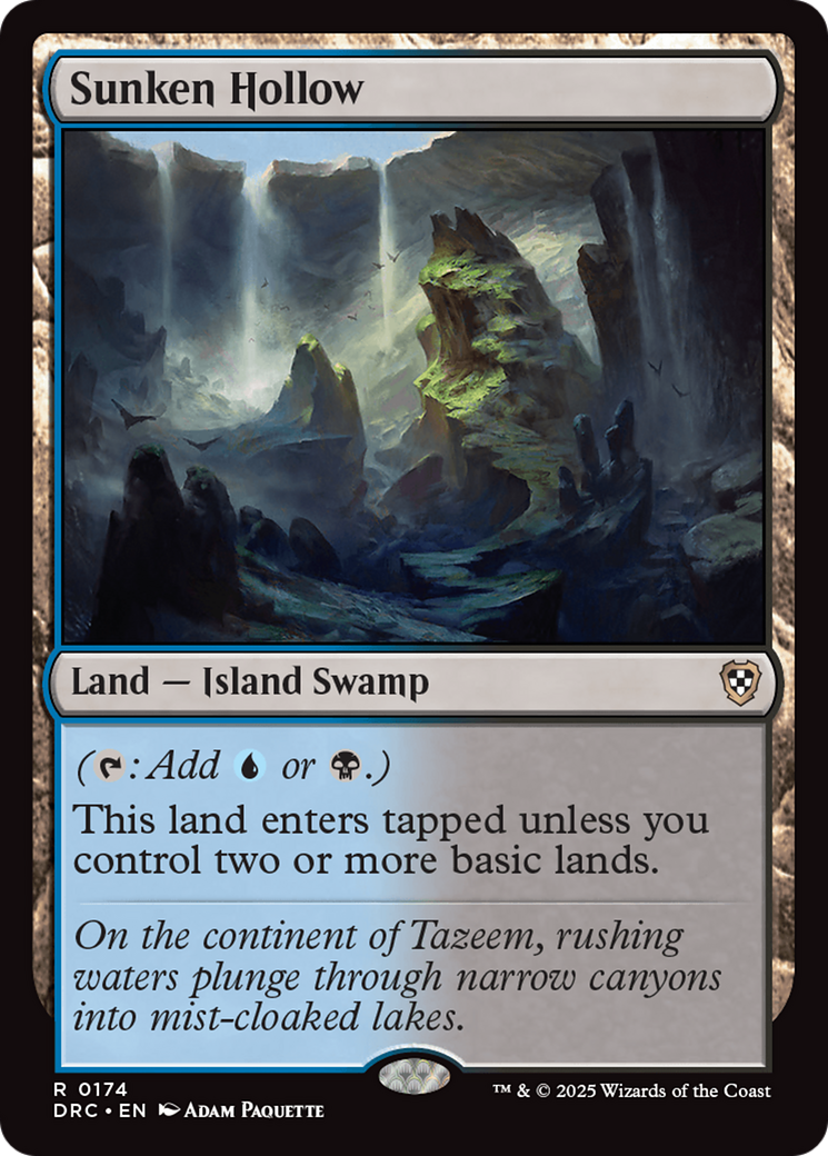 Sunken Hollow [Aetherdrift Commander] | Odin's Place