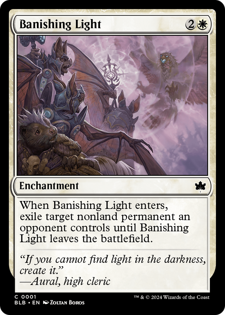 Banishing Light [Bloomburrow] | Odin's Place