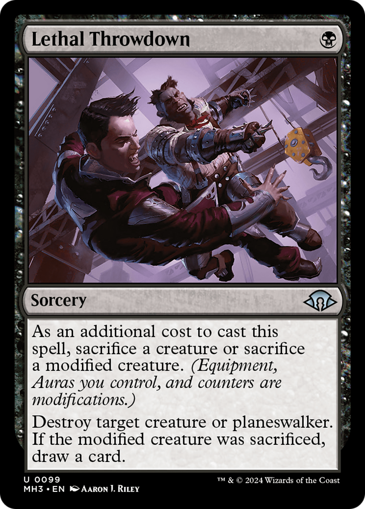 Lethal Throwdown [Modern Horizons 3] | Odin's Place