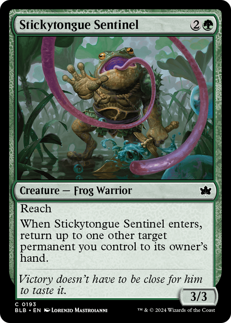 Stickytongue Sentinel [Bloomburrow] | Odin's Place