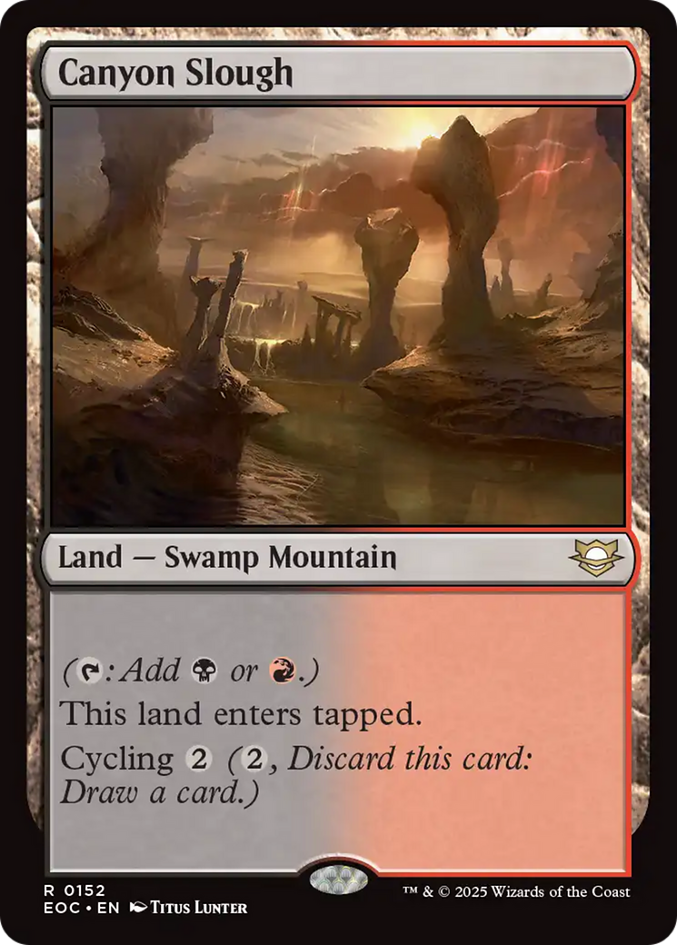 Canyon Slough [Edge of Eternities Commander] | Odin's Place