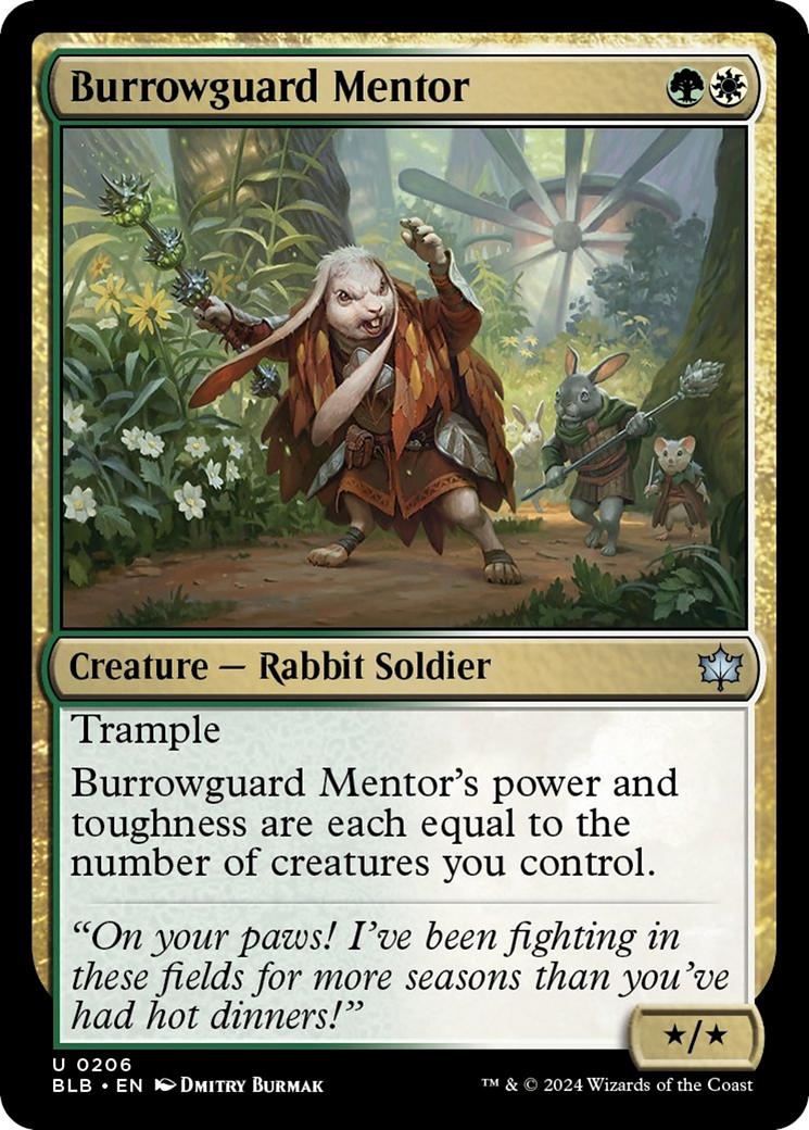 Burrowguard Mentor [Bloomburrow] | Odin's Place