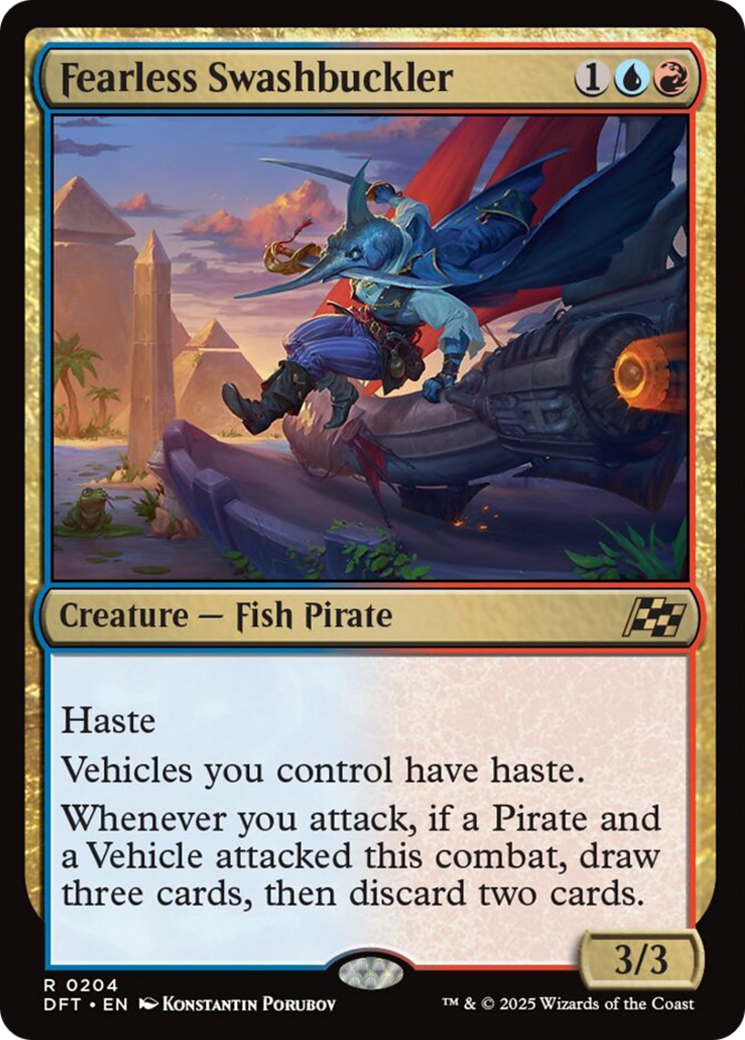 Fearless Swashbuckler [Aetherdrift] | Odin's Place