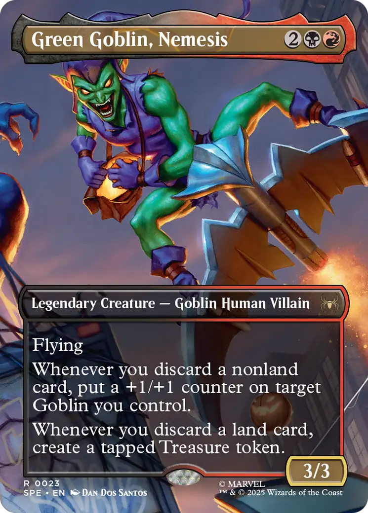 Green Goblin, Nemesis (Borderless) [Marvel's Spider-Man: Eternal-Legal] | Odin's Place