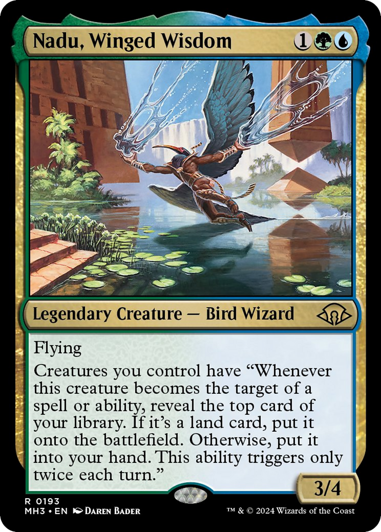 Nadu, Winged Wisdom [Modern Horizons 3] | Odin's Place