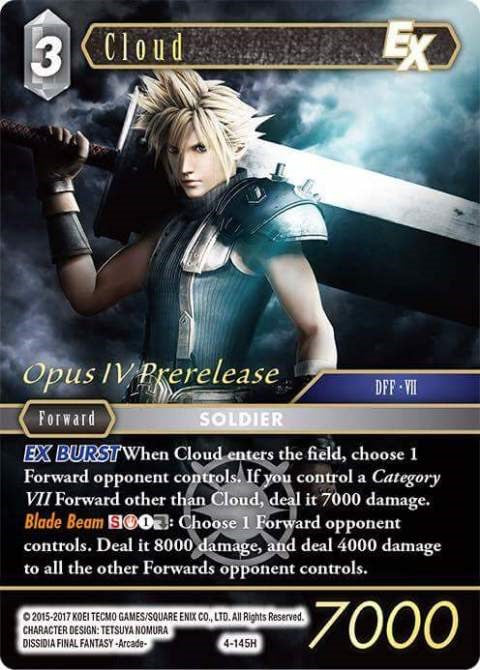 Cloud EX [Opus IV Promo Cards] | Odin's Place