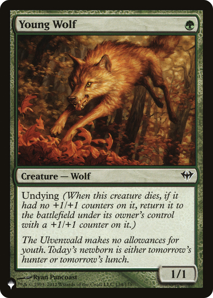 Young Wolf [The List] | Odin's Place