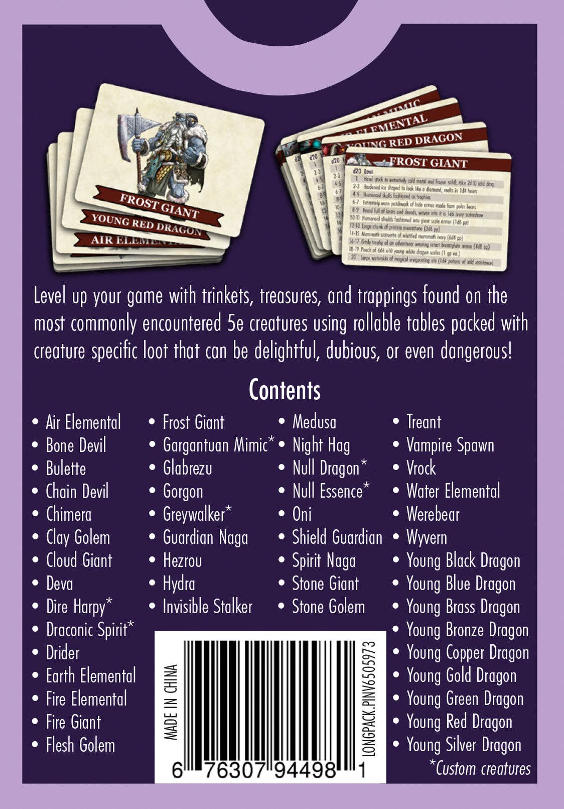 The Deck of Loot: Core Pack 2 - CR 5-10 | Odin's Place
