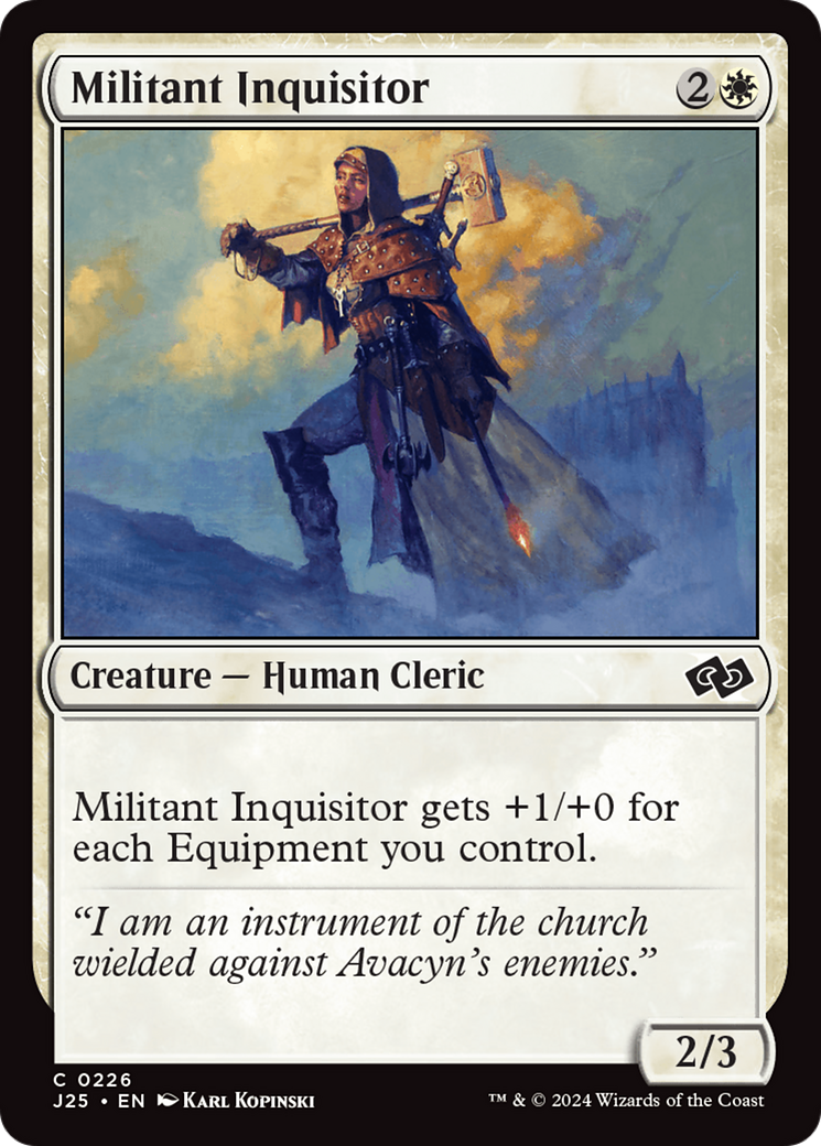 Militant Inquisitor [Foundations Jumpstart] | Odin's Place