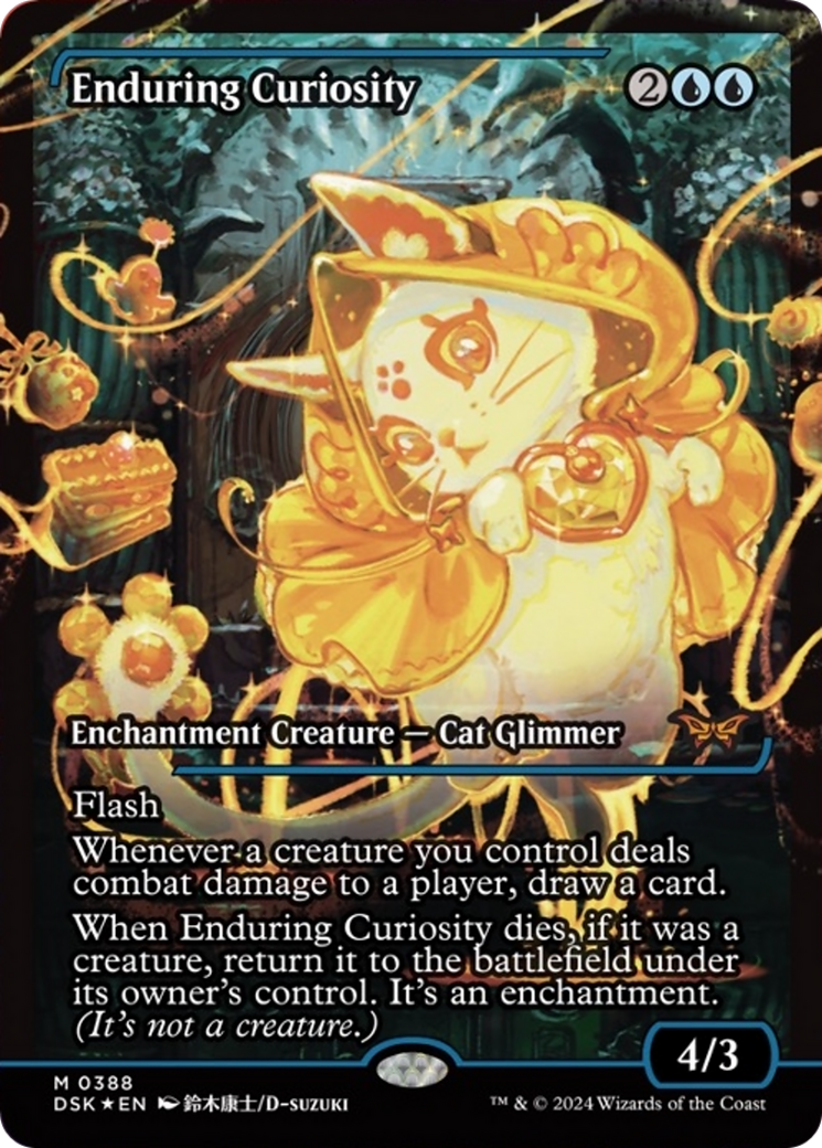 Enduring Curiosity (Japan Showcase) [Duskmourn: House of Horror] | Odin's Place