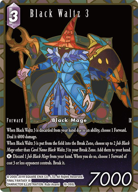 Black Waltz 3 (Full Art) [Emissaries of Light] | Odin's Place