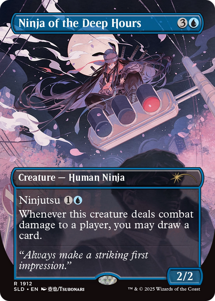 Ninja of the Deep Hours (Rainbow Foil) [Secret Lair Drop Series] | Odin's Place