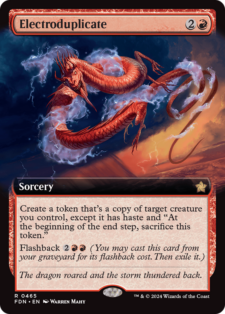 Electroduplicate (Extended Art) [Foundations] | Odin's Place
