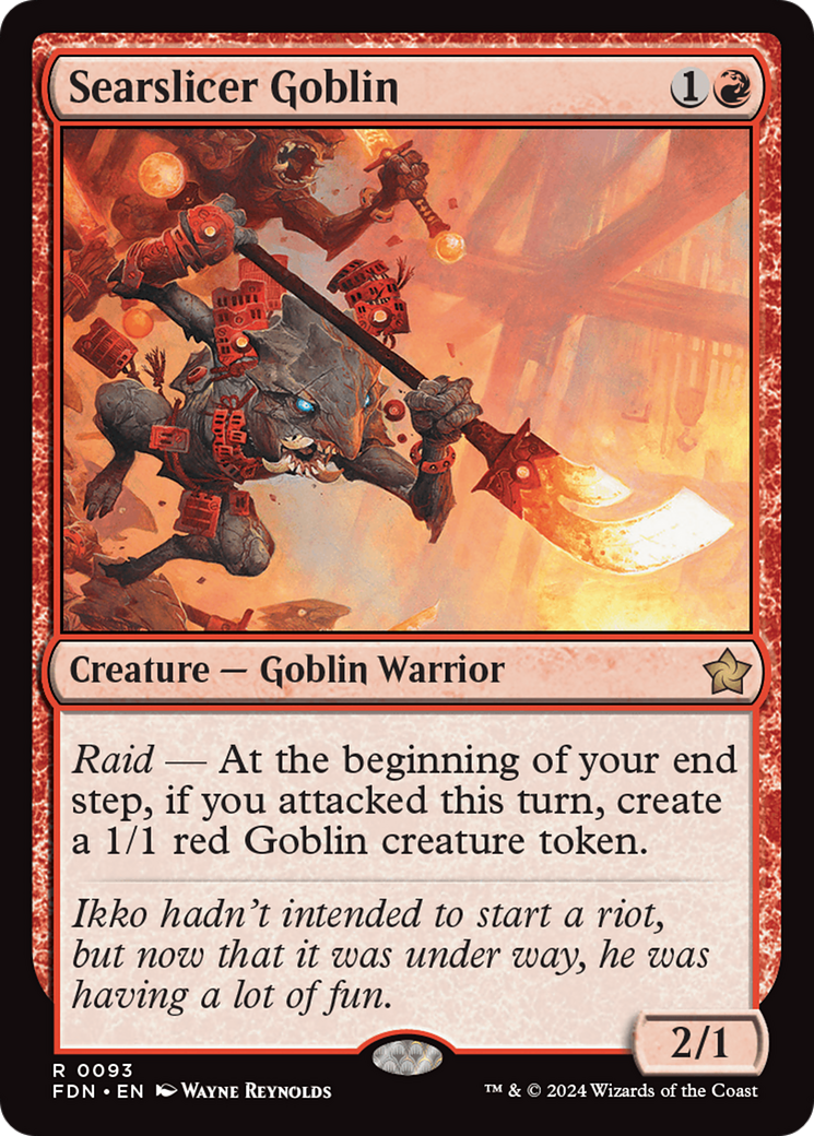 Searslicer Goblin [Foundations] | Odin's Place