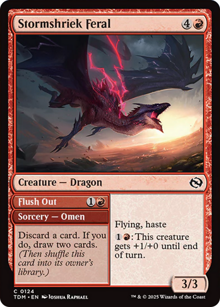 Stormshriek Feral [Tarkir: Dragonstorm] | Odin's Place