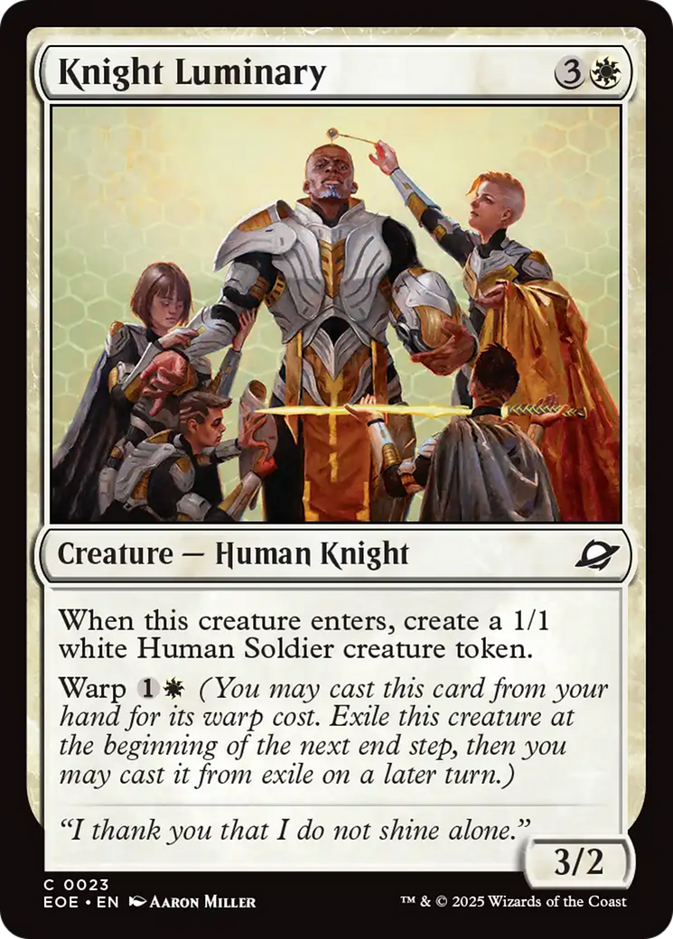 Knight Luminary [Edge of Eternities] | Odin's Place