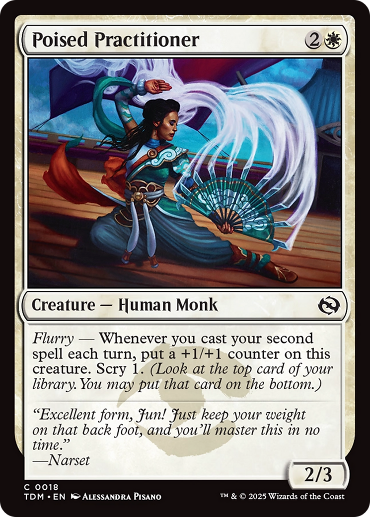 Poised Practitioner [Tarkir: Dragonstorm] | Odin's Place